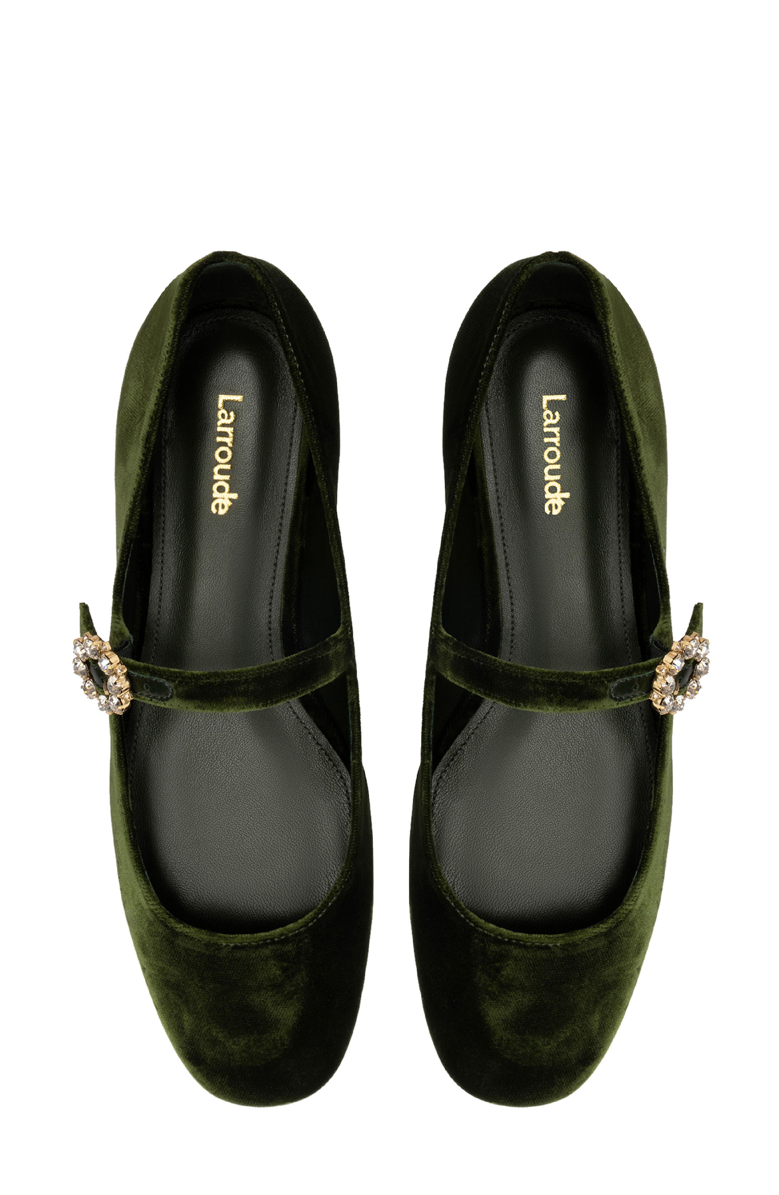Blair Ballet Flat, Alternate, color, DARK GREEN