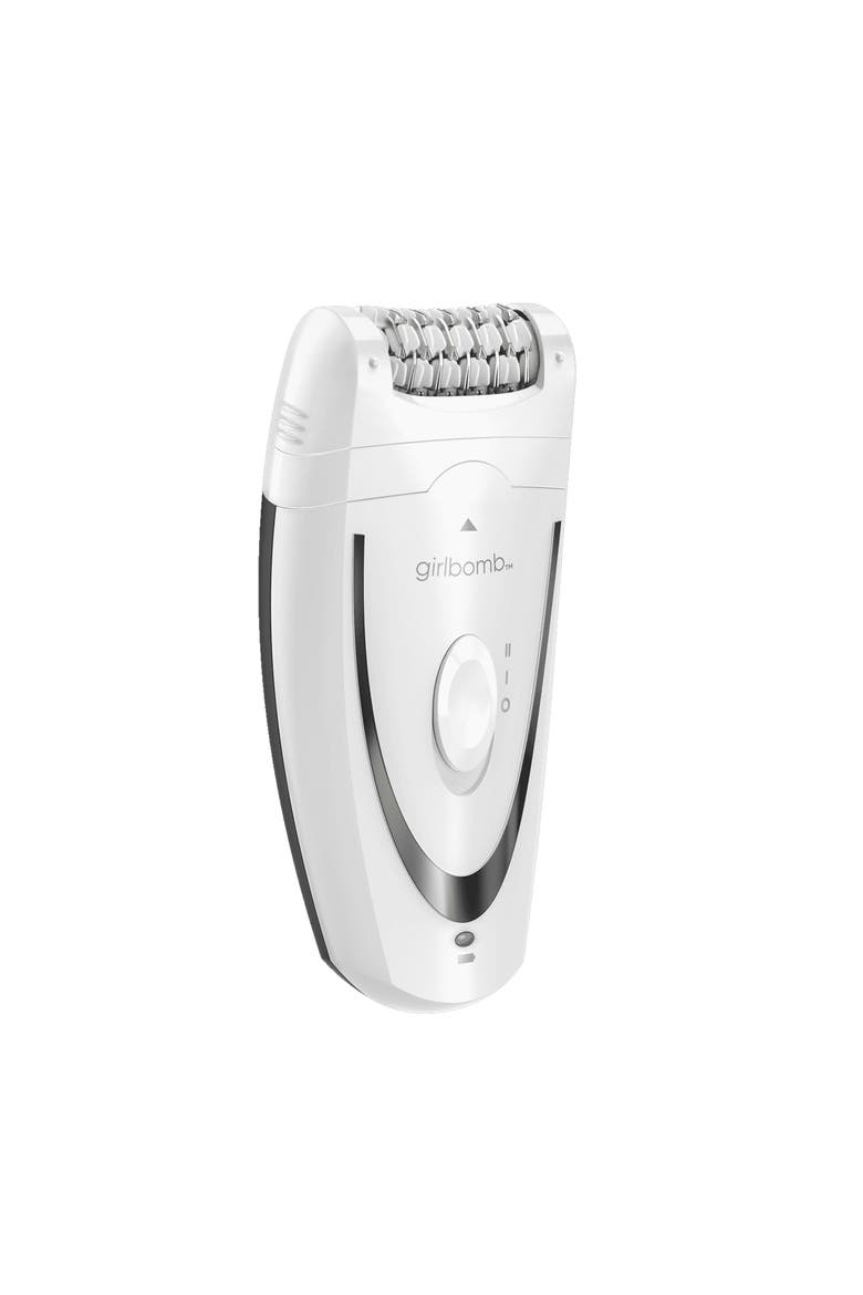 Girlbomb Rechargeable Epilator, Alternate, color, Black
