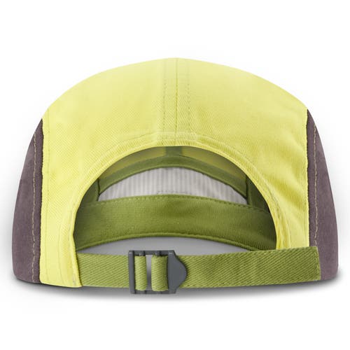 Stains And Stories By Babyface Colorblocked Striped Baseball Cap In Green