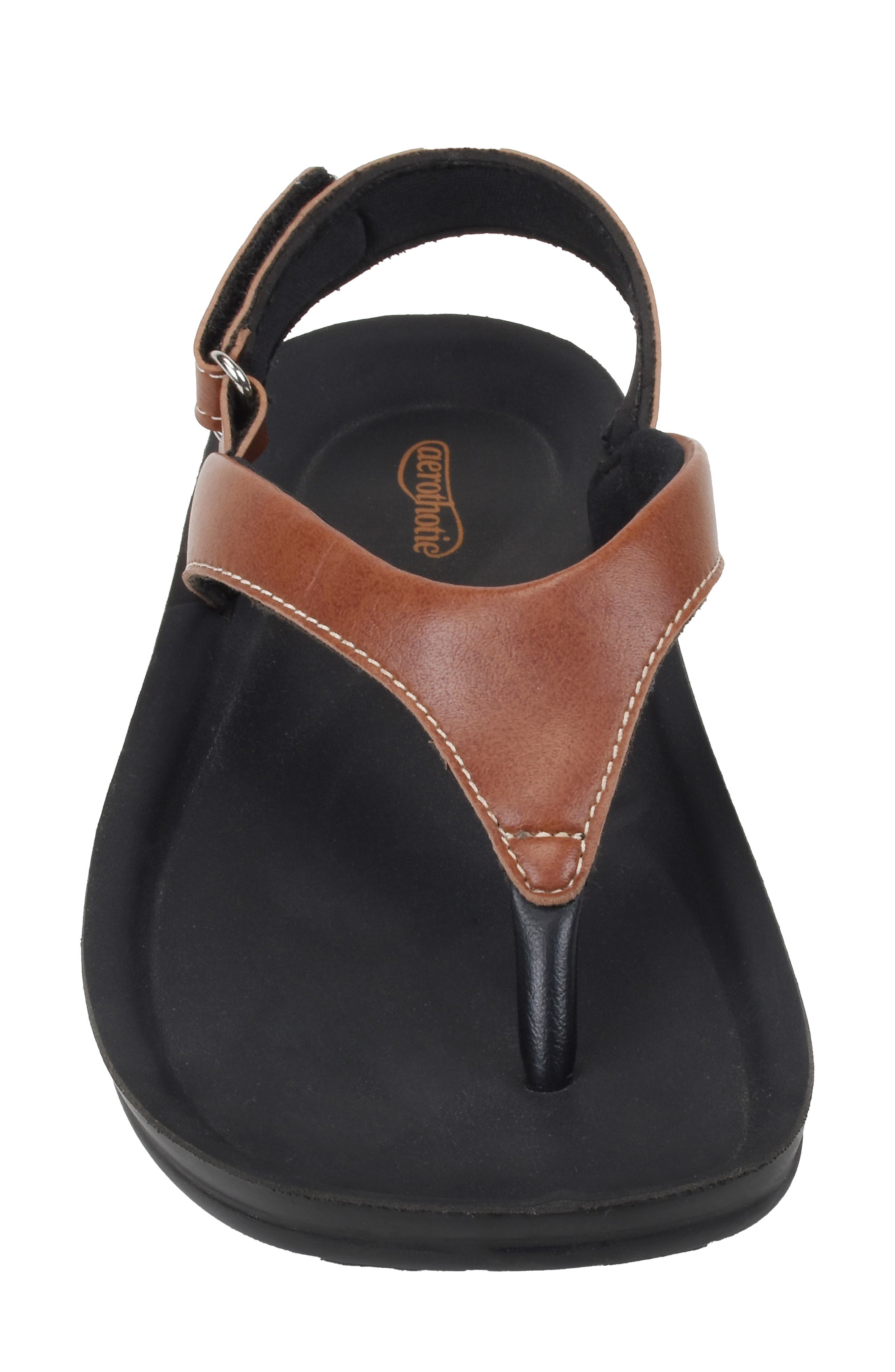 Aura Faux Leather Sandal, Alternate, color, TAN