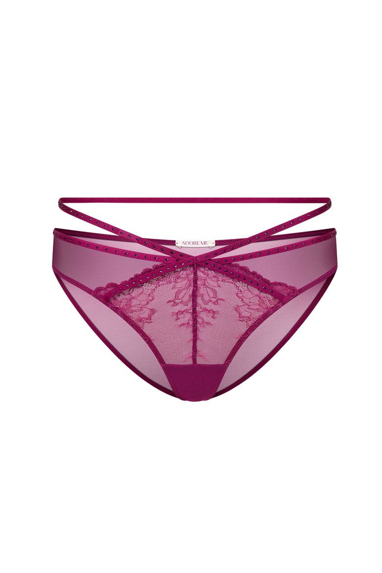 Lyra Brazilian Panties, Alternate, color, Dark purple
