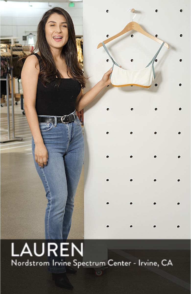 L Space Gemma Ribbed Bikini Top, sales video thumbnail