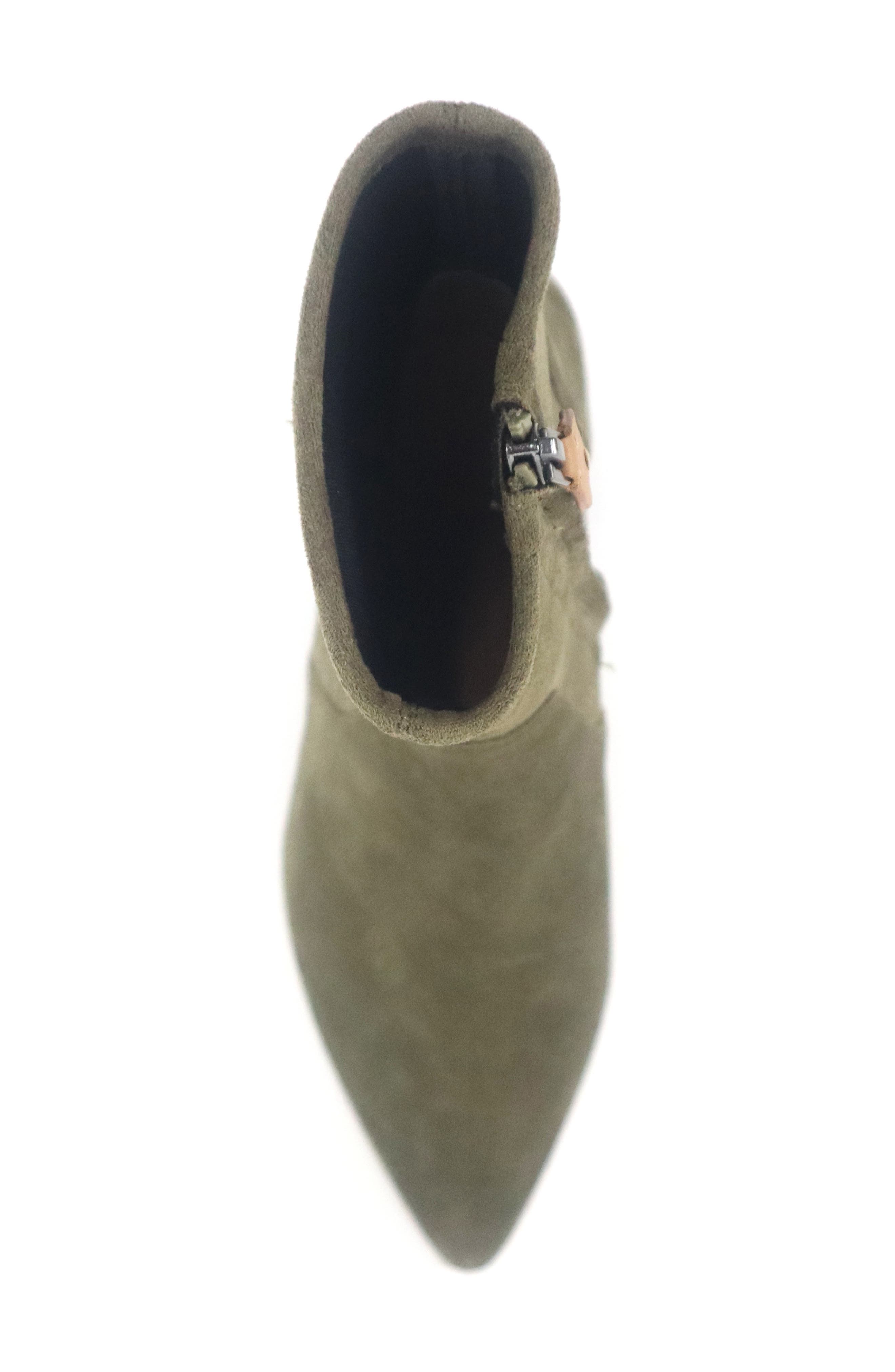 Gallway Short Boot, Alternate, color, OLIVE SUEDE