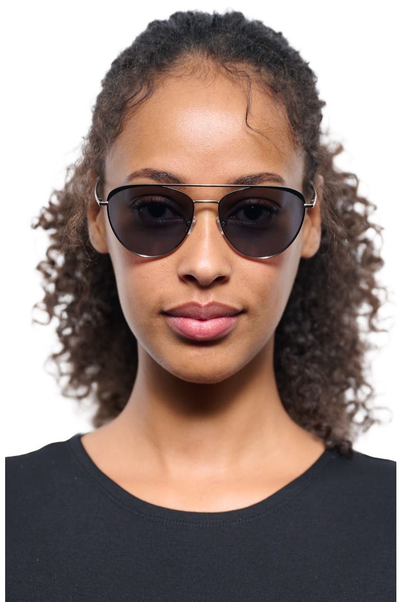 Savannah Sunglasses, Alternate, color, Silver