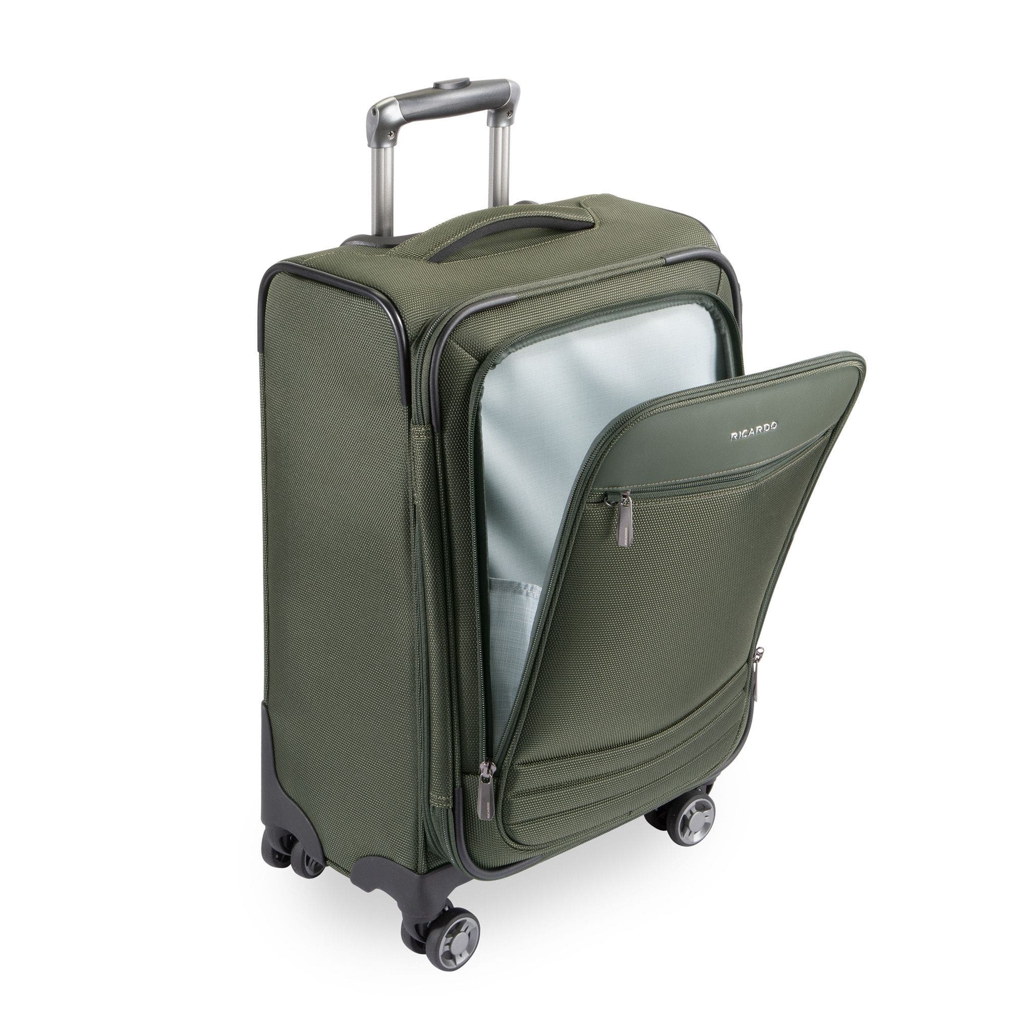 Ricardo Beverly Hills Ashbury Softside Expandable 2 Piece Set, Alternate, color, Pine