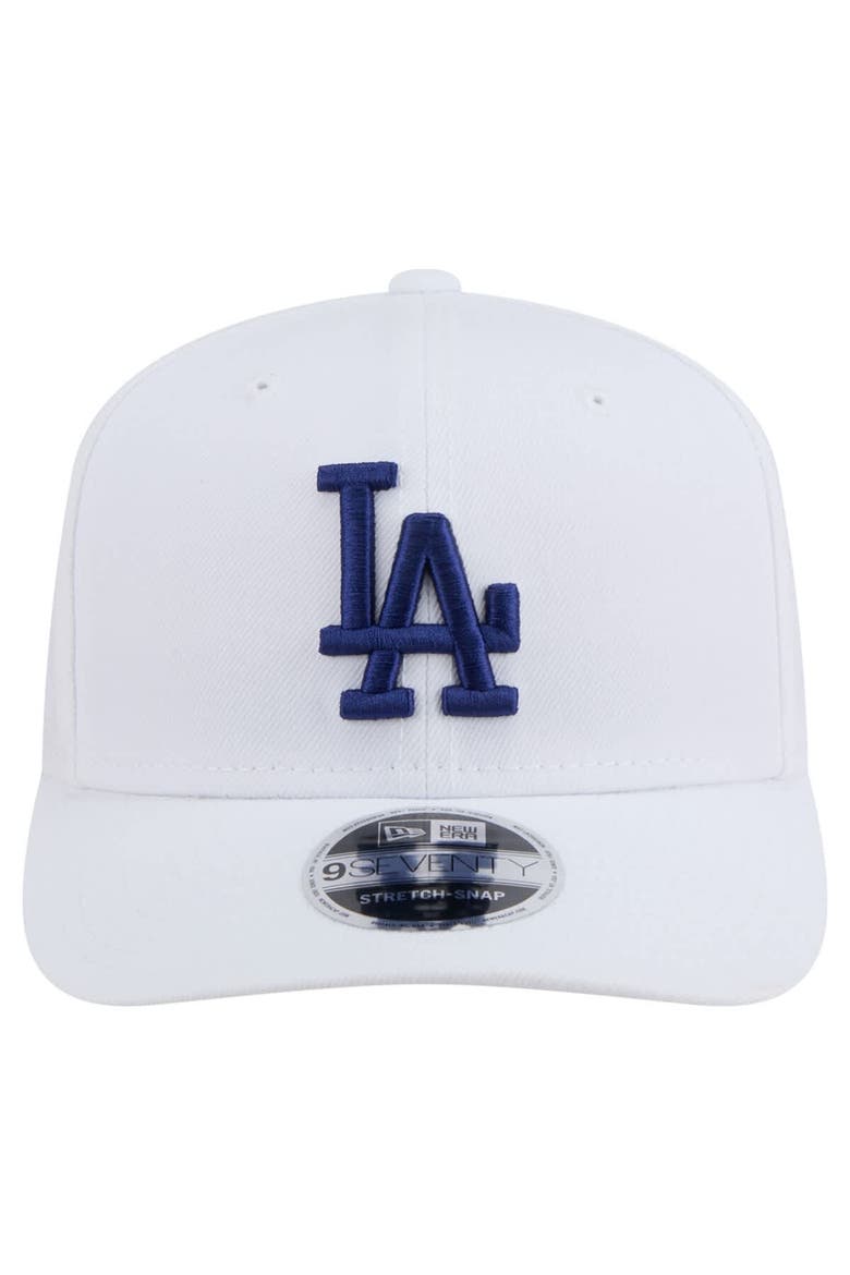 Men's New Era White Los Angeles Dodgers COOLERA 9SEVENTY Adjustable Hat, Alternate, color, White