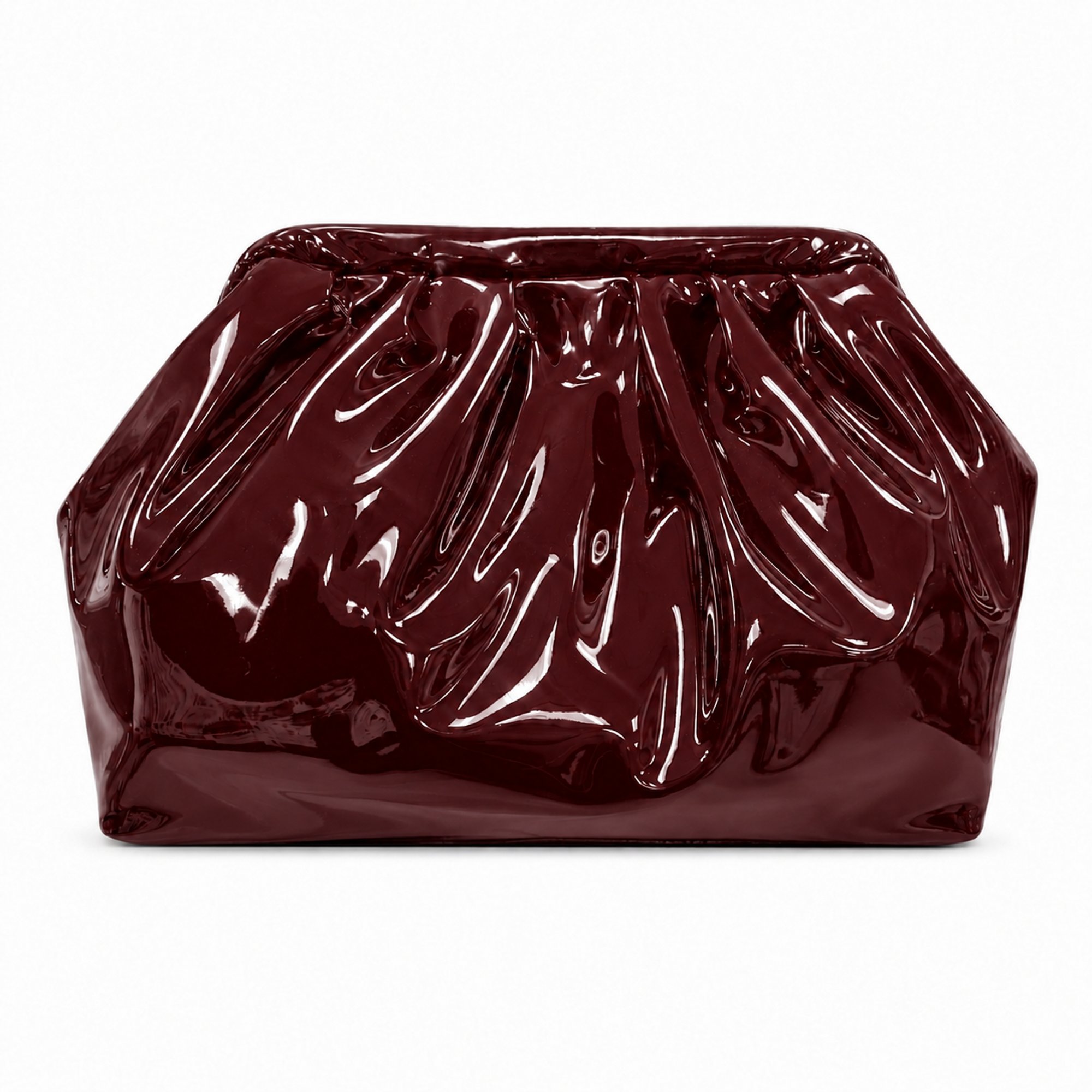 The Eden Gather Clutch, Alternate, color, Pomegranate
