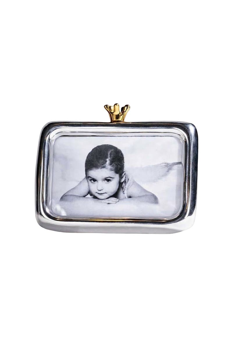 Crown Frame, Main, color, Silver & Gold