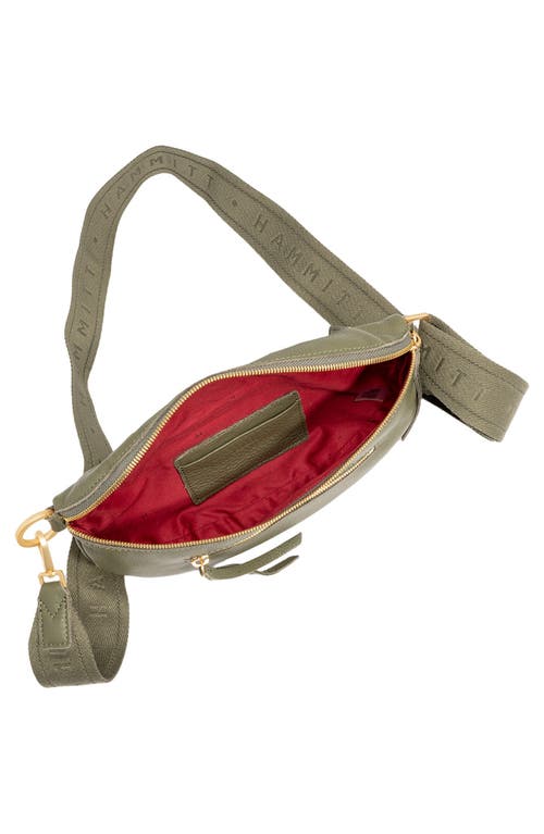Hammitt Charles Medium Crossbody Bag In Green