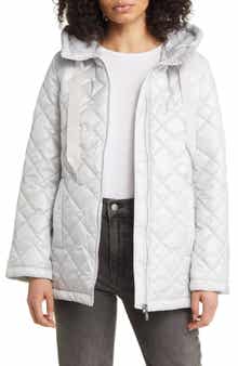 Sam Edelman Hooded Water Repellent Quilted Puffer Jacket