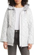 Sam Edelman Hooded Water Repellent Quilted Puffer Jacket