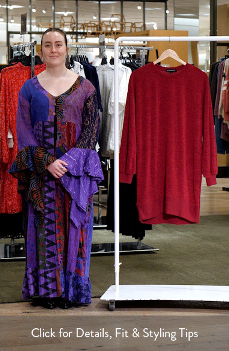 Long Sleeve Sweater Dress, sales video thumbnail