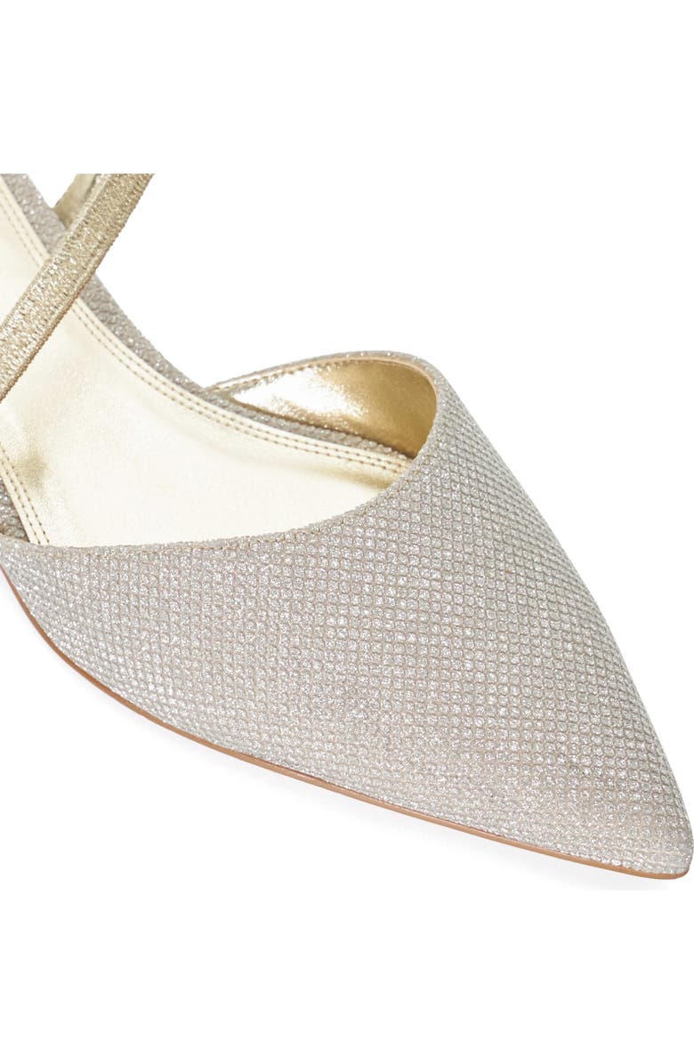 Dune London Harlem Slingback Pointed Toe Pump, Alternate, color,