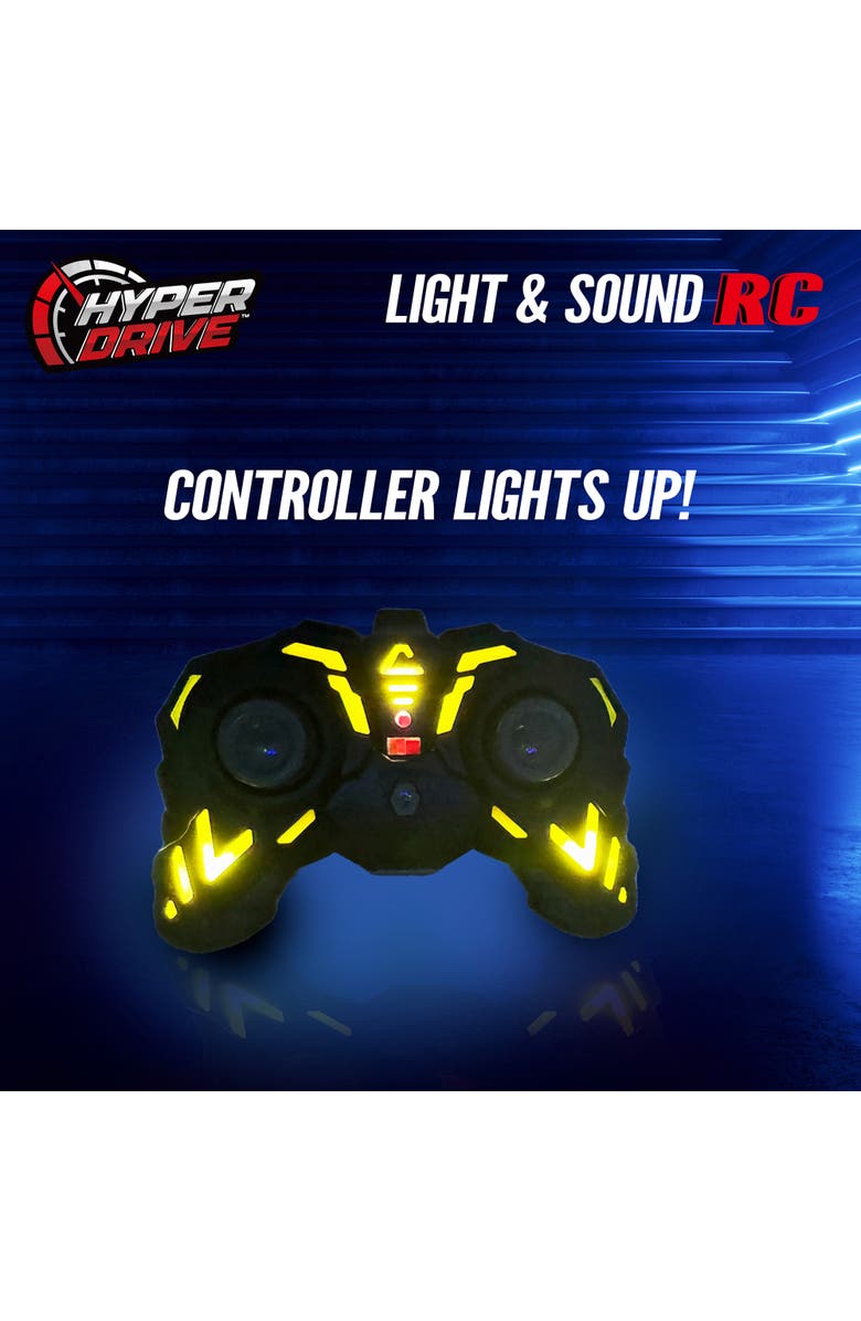 Hyper Drive Light & Sound RC Car, Alternate, color, 