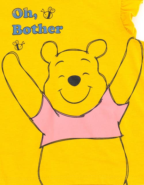 Disney Winnie The Pooh Cosplay Tank Top & Shorts Set In Yellow