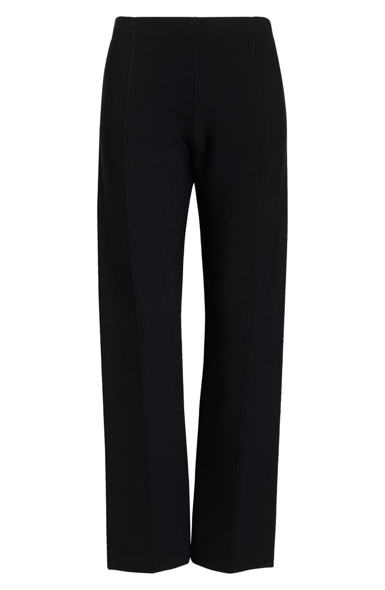 ST. JOHN Knit Crop Pants, Alternate, color, Black