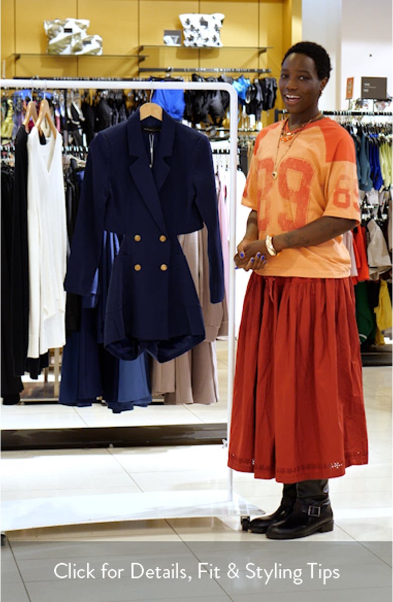 Cutout Back Double Breasted Romper, sales video thumbnail