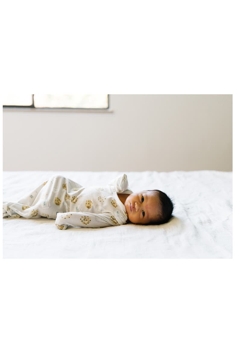 Newborn Knotted Gown, Alternate, color, CHIP