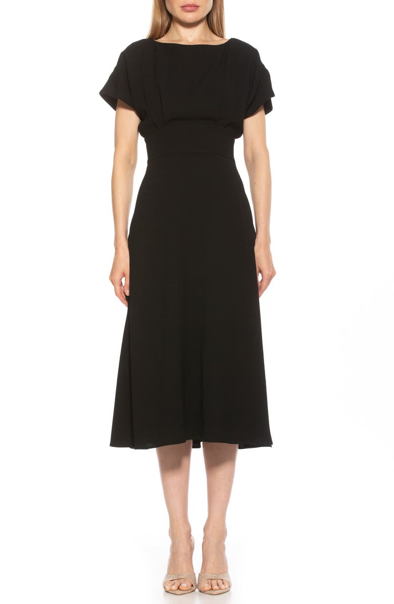 Alexia Admor Lottie Dolman Sleeve Dress, Main, color, 