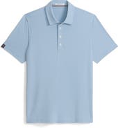 ASHWORTH GOLF Sand Stripe Polo