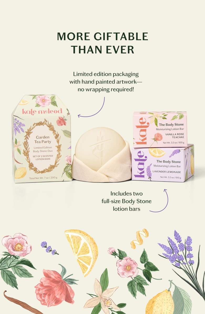 Kate McLeod Tea Party Body Stone Set (Limited Edition) $76 Value, Alternate, color, 
