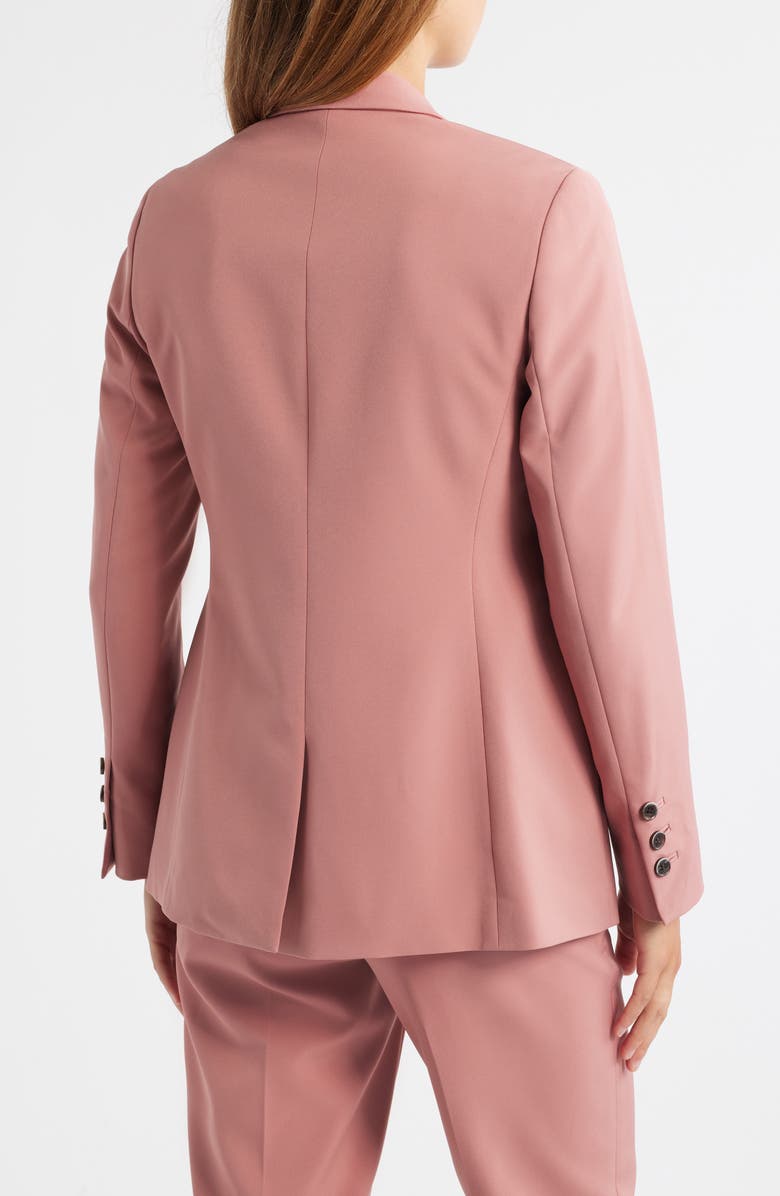 Anne Klein Stacked Pocket One-Button Blazer, Alternate, color,