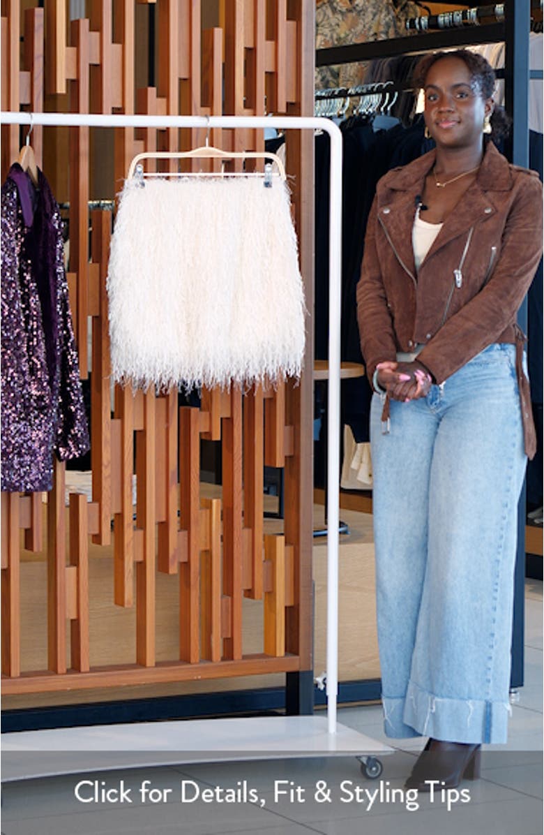 Feather Miniskirt, sales video thumbnail