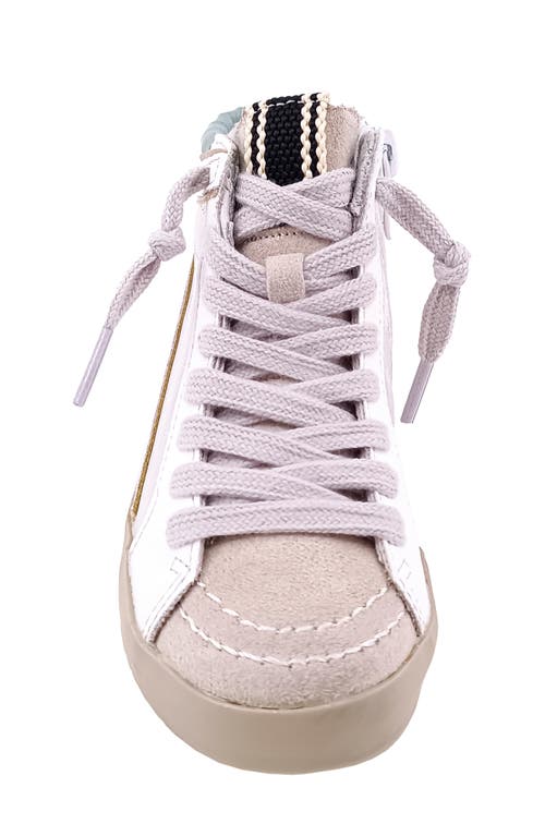 SHUSHOP SHUSHOP KIDS' ROONY HIGH TOP SNEAKER