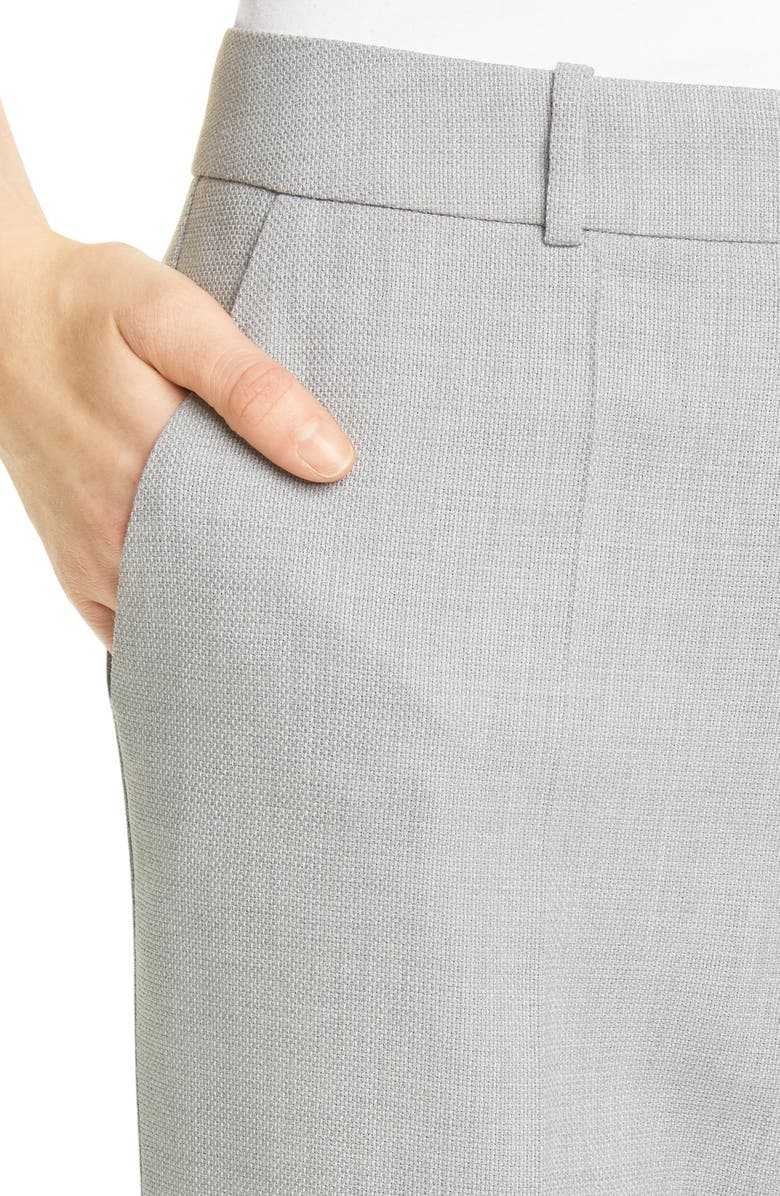 BOSS Tobaluka 8 Stretch Wool Ankle Pants, Alternate, color,