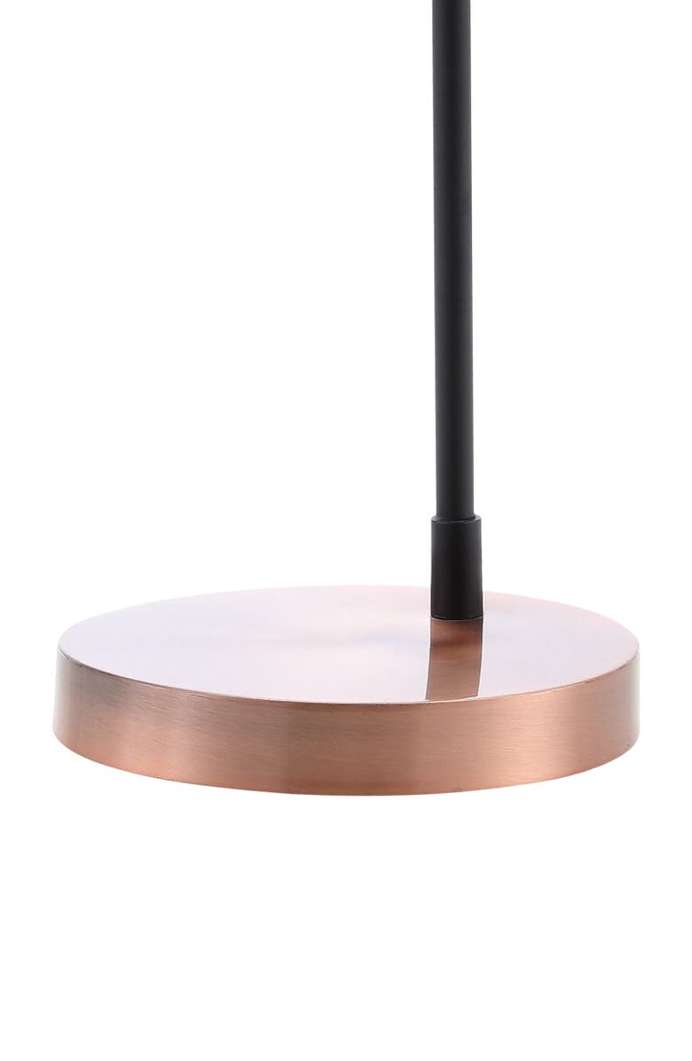 JONATHAN Y Brady 22" Metal LED Task Table Lamp, Copper/Black, Alternate, color, Copper/Black