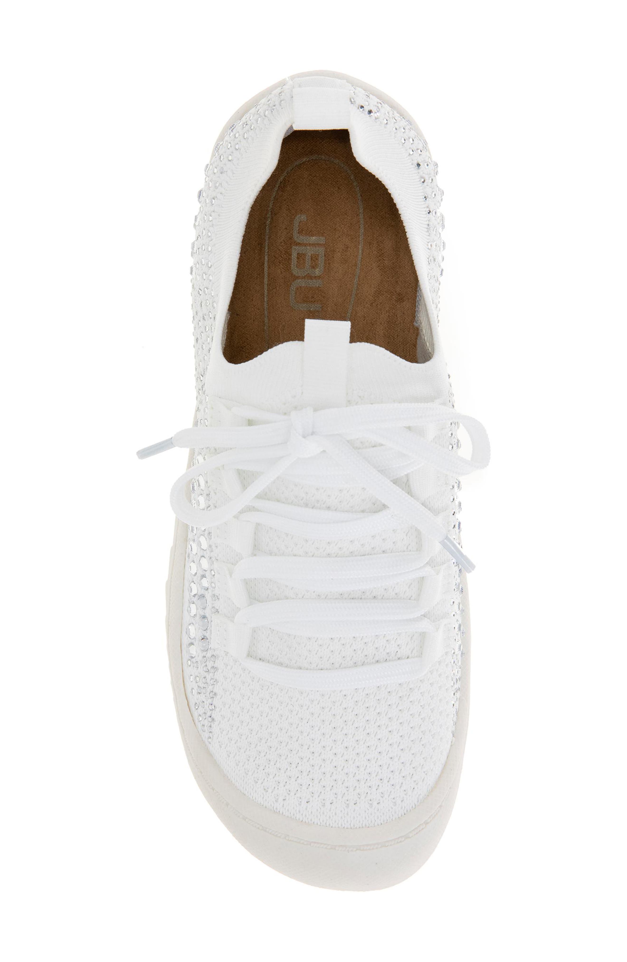 JBU Brittney Slip-On Sneaker, Alternate, color, White/ Jewel