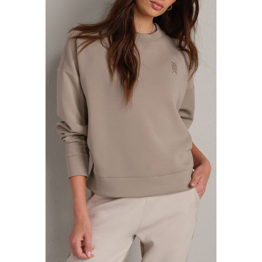 Rhone Dreamglow Oversize Sweatshirt In Neutral