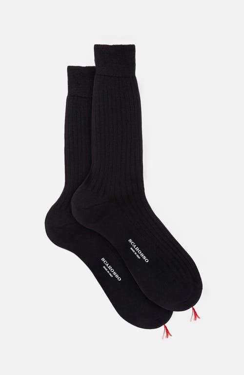Scarosso Cotton Calf Socks