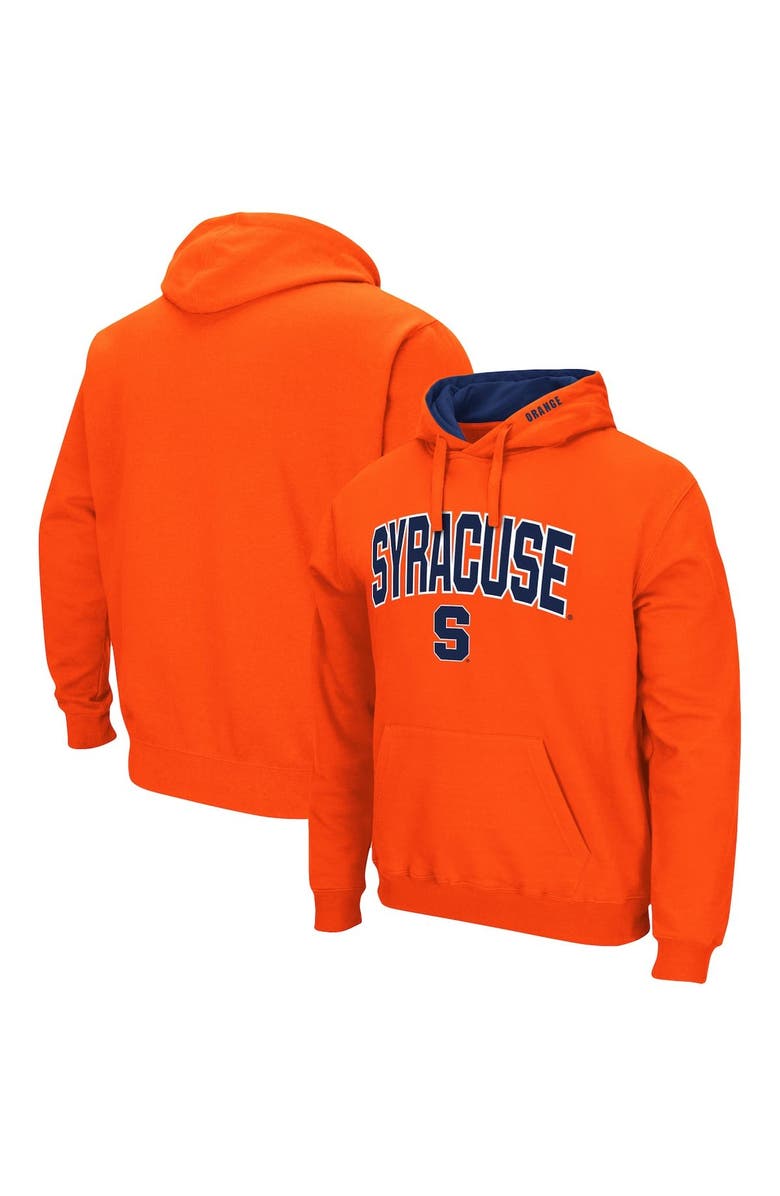 COLOSSEUM Men's Colosseum Orange Syracuse Orange Arch & Logo 3.0 Pullover Hoodie, Main, color, Orange