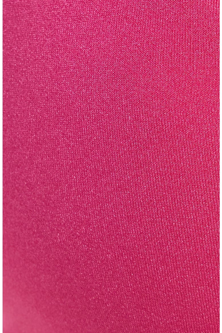 Brea Shine V-Cut Bikini Bottoms, Alternate, color, PINK