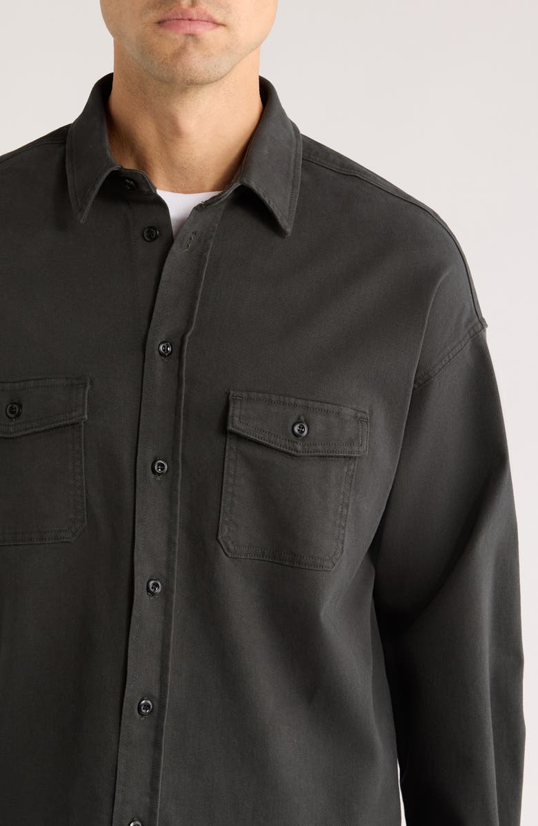 Citizens of Humanity Shigoto Button-Up Shirt, Alternate, color, Grey Green