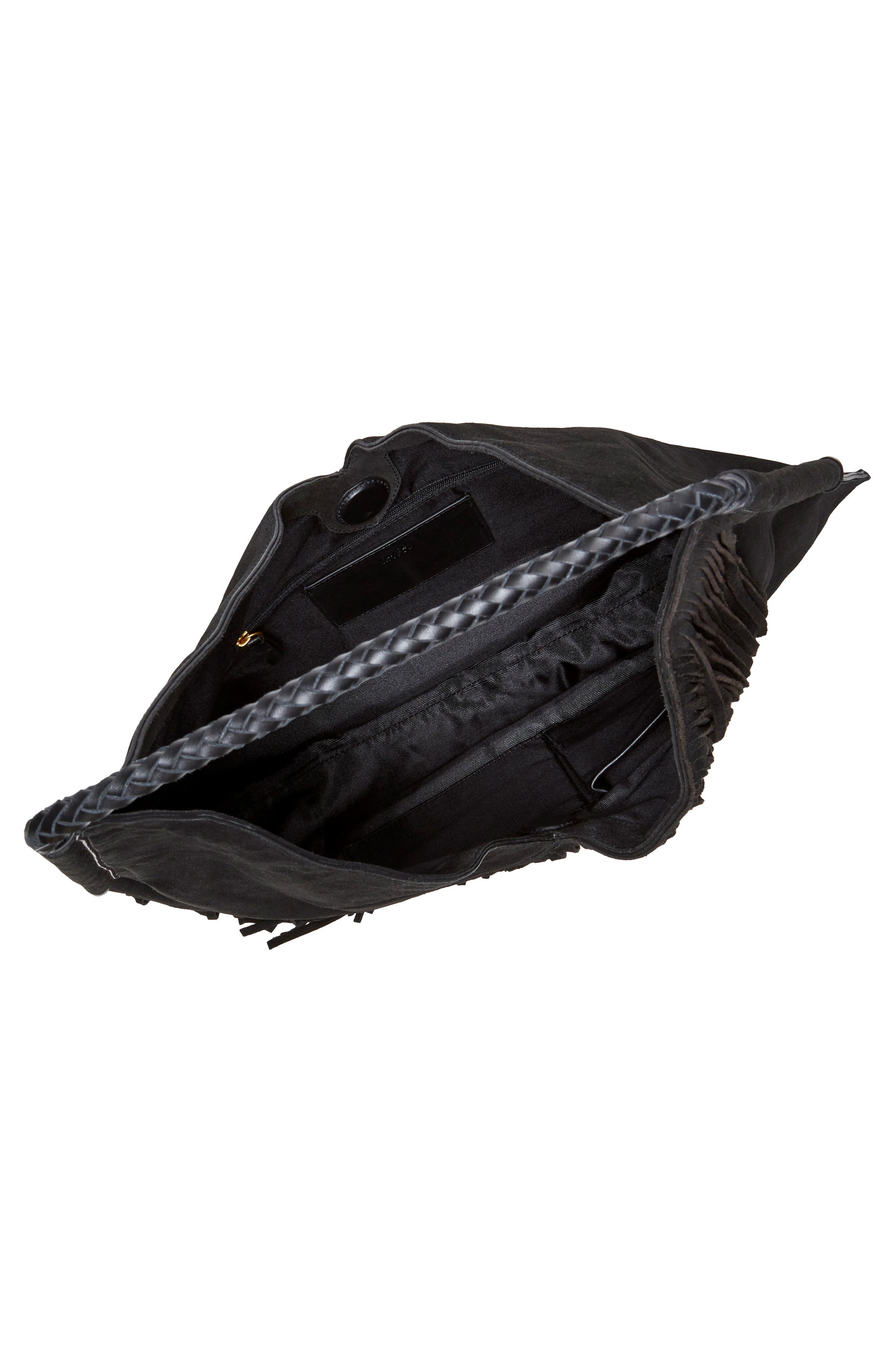 Vince Camuto Liann Suede Hobo Bag, Alternate, color, 