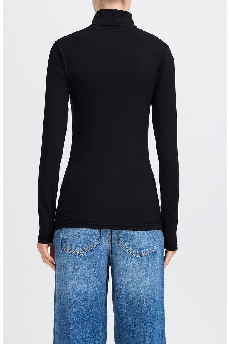Pamila Turtleneck Top, Alternate, color, BLACK