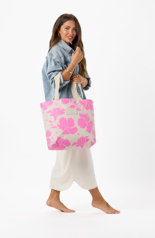 Aloha Collection Day Tripper Salina Water Resistant Tote In Multi
