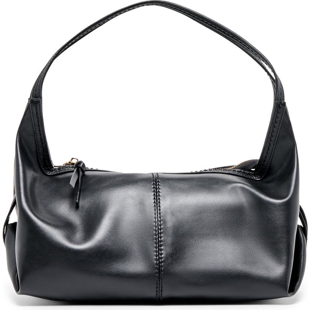 Dolce Vita Billy Leather Shoulder Bag In Black