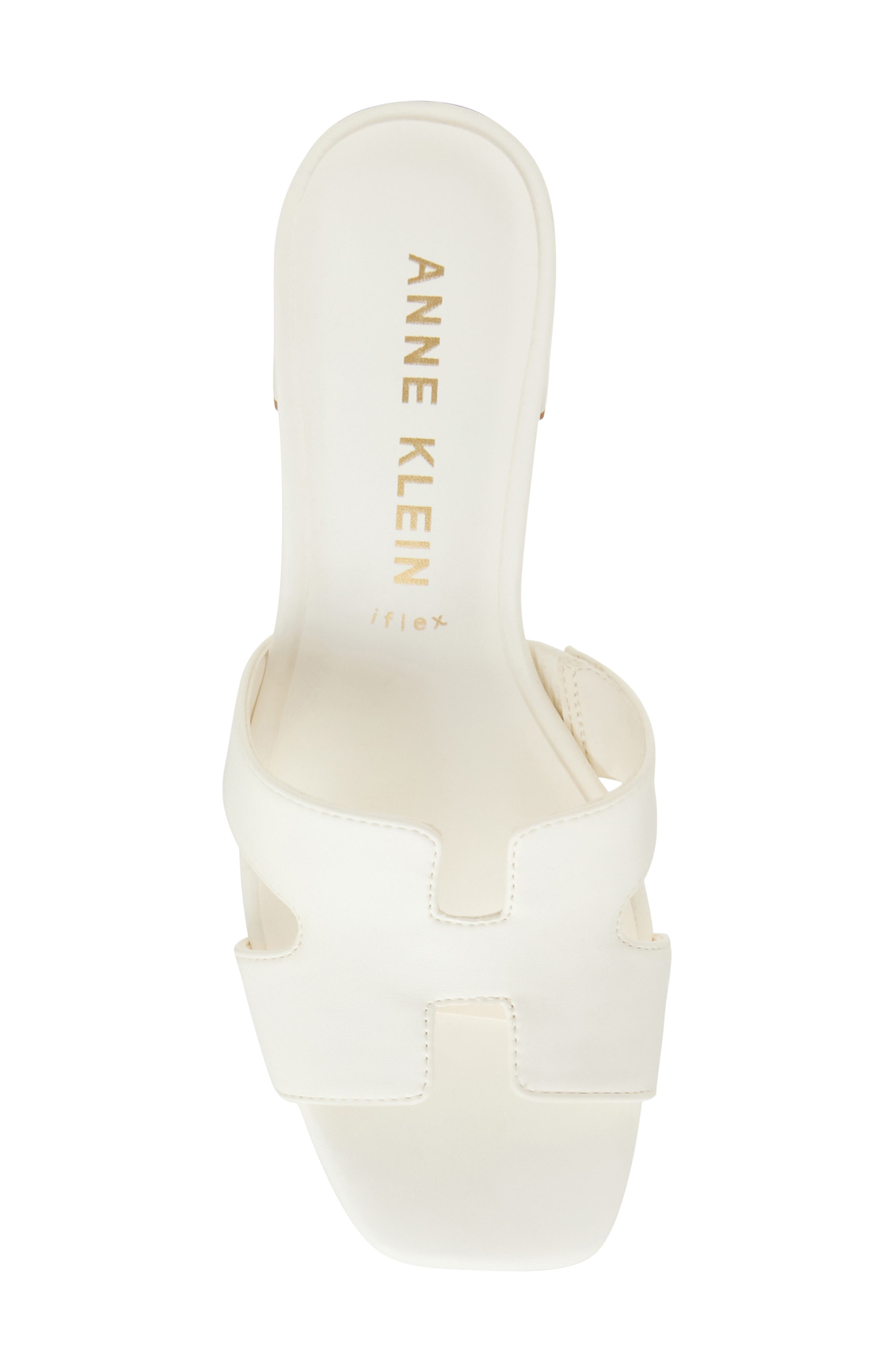 Anne Klein Delphine Slide Sandal, Alternate, color, White