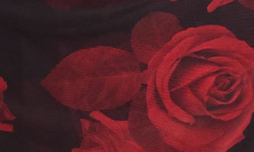 Bebe Spaghetti Strap Mesh High/low Dress In Multi