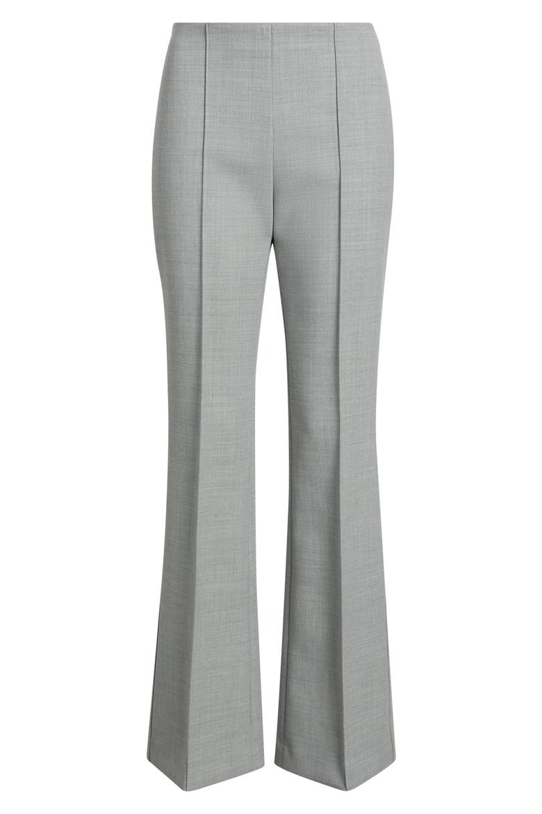 Demitria Flare Leg Pants, Main, color, LT GREY MELANGE - YDO