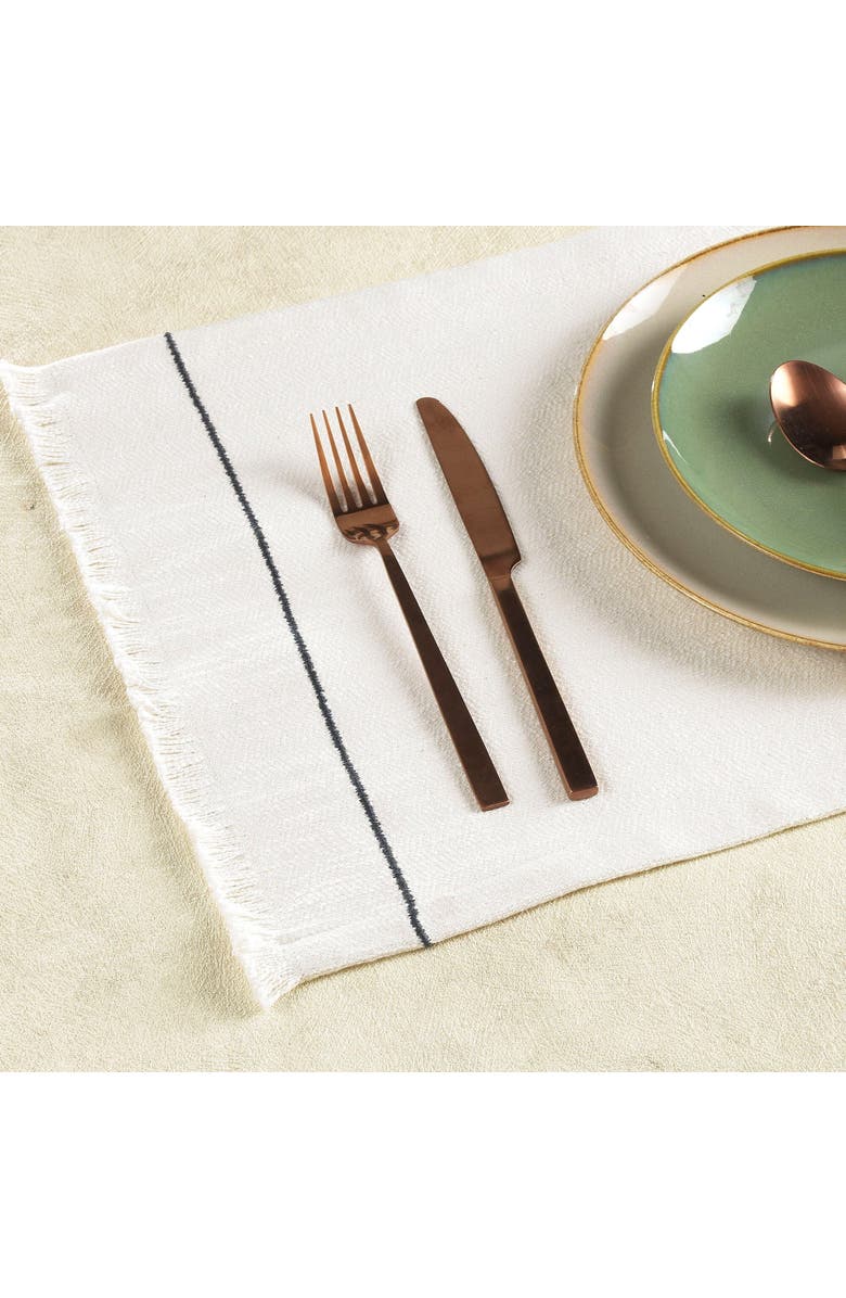 Olive & Linen Heritage Place Mat set of 2, Alternate, color, 