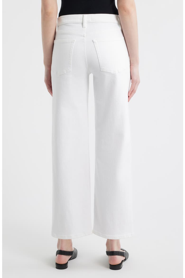 The Mellow Ankle Straight Leg Jeans, Alternate, color, WHITE