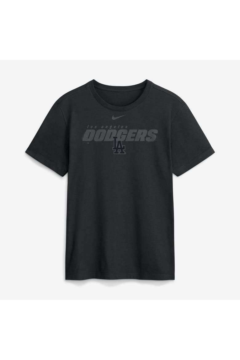 Men's Nike Black Los Angeles Dodgers Tonal Club T-Shirt, Main, color, Black
