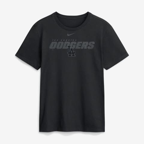 Men's Nike Black Los Angeles Dodgers Tonal Club T-Shirt