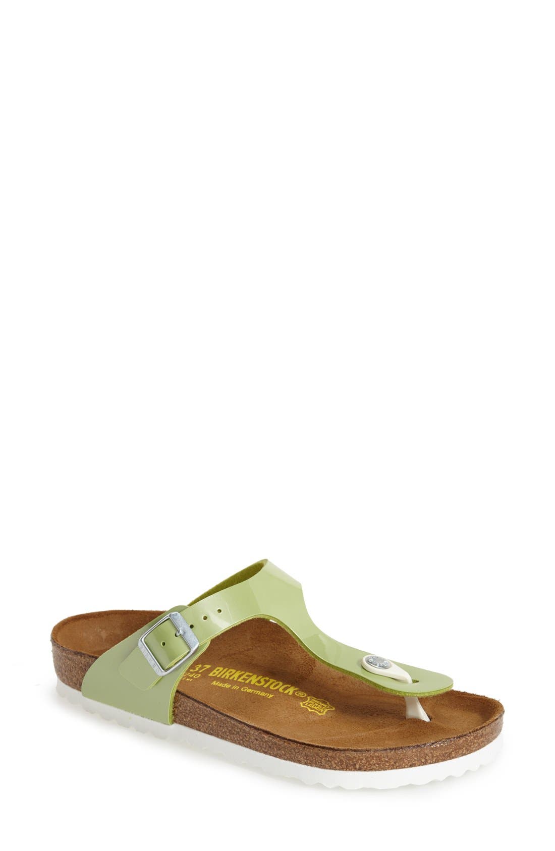 'Gizeh' Sandal, Main, color, PEARLY APPLE