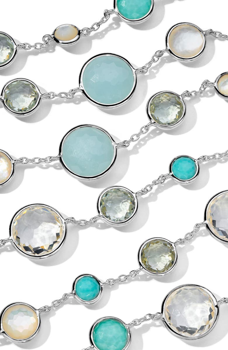 Ippolita Lollipop<sup>®</sup> Lollitini Long Necklace, Alternate, color, Silver