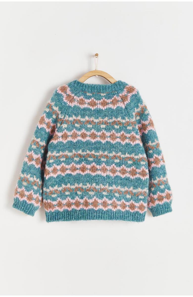 Babycottons Jaquard Cardigan for Toddler, Alternate, color, 